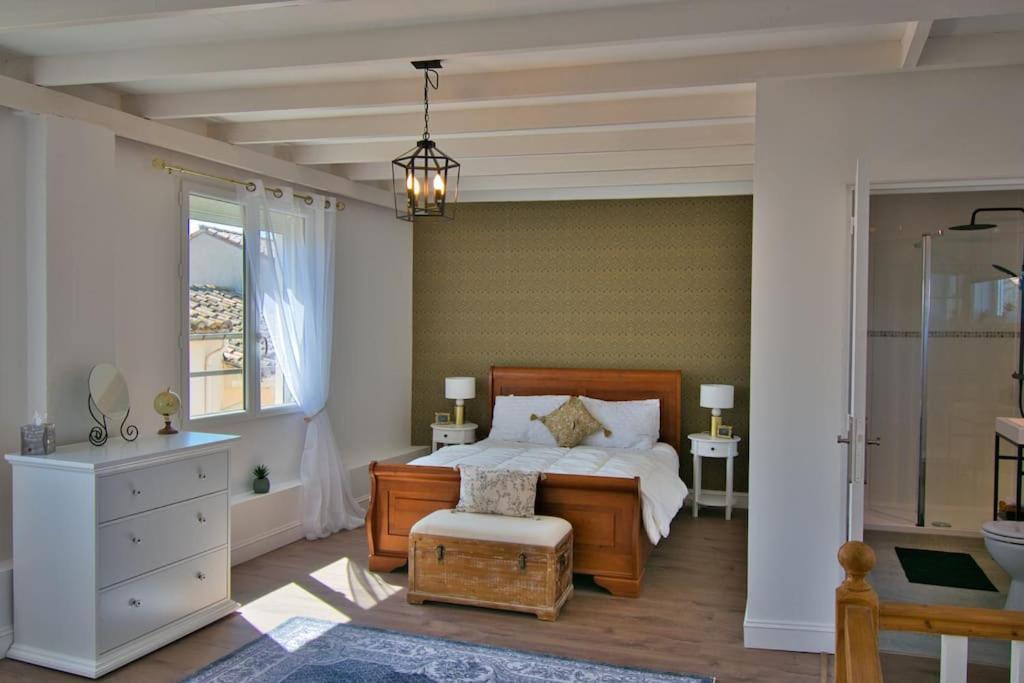 Maison De Charme Centre Lezignan-C. Avec Terrasse Villa Eksteriør billede