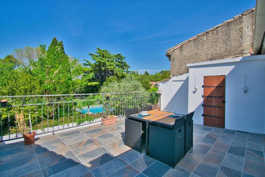 Maison De Charme Centre Lezignan-C. Avec Terrasse Villa Eksteriør billede
